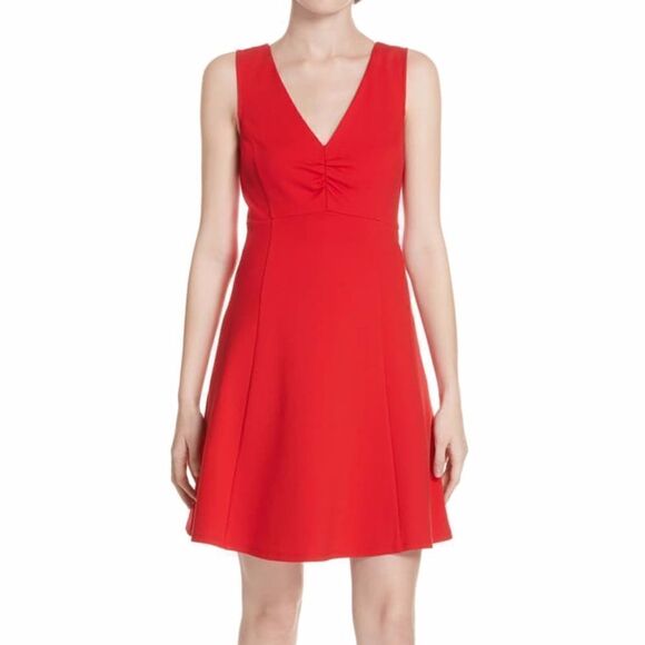 NWT Kate Spade Sleeveless V-Neck Ponte Dress - Picture 1 of 8